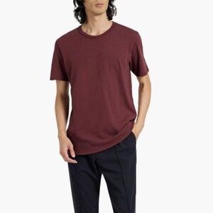 Rag & Bone | Classic Flame Slub Cotton Jersey Tee Size L